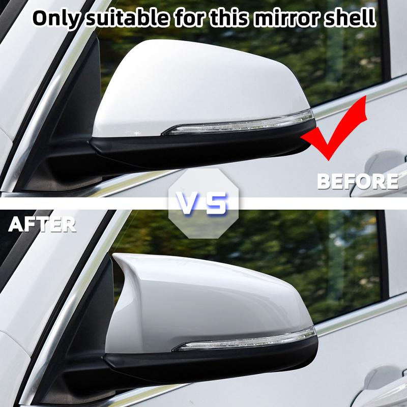 M Style Rearview Mirror Cover Cap Real Carbon Fiber For BMW 1 2 Series F45 F40 Z4 G29 X1 F48 F49 X2 F39 Toyota Supra 2019-2025