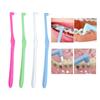 Lot de 4 brosses interdentaires orthodontiques à faisceau unique, souples, pour le nettoyage des dents, outil de soins bucco-dentaires, petite tête, implant capillaire souple pour adultes