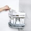 1 Pcs Bathroom Storage Rack Free Punch Corner Rack Bathroom Wash Rack Bathroom Seamless Wall Hanging