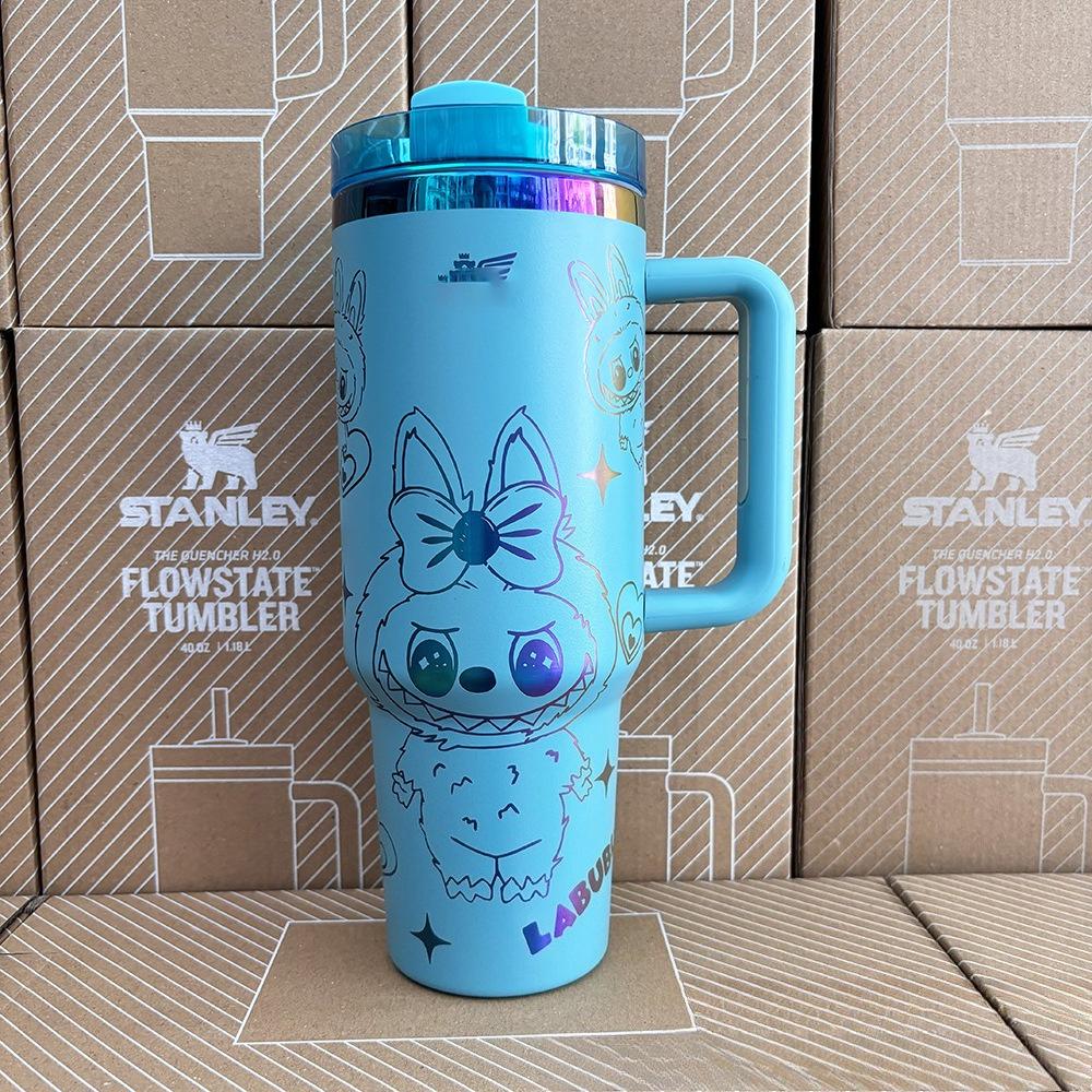 40Oz Handle Car Cup Stanley Same 304 Stainless Steel Ice Cup Thermos Cup