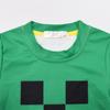 Minecraft Kids Swimsuit 3-Piece Set Boys Girls Beach Bathing Suit UV Protection Rash Guard