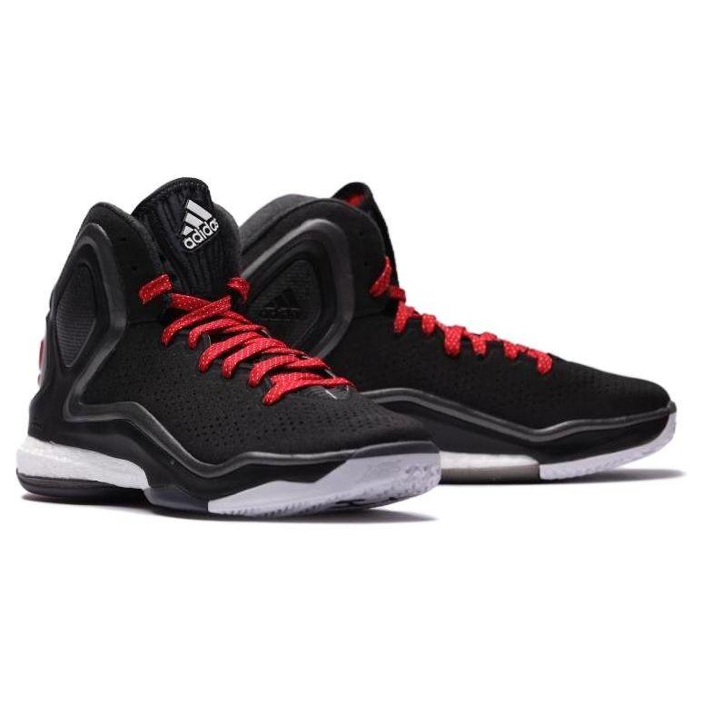 Adidas D Rose 5 Boost Black Scarlet Unisex Sneakers Core-Black Light-Onix G98704