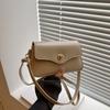 Highend Texture Foreign Style Small Bag Women's New Versatile Ins Shoulder Crossbody Bag Fashionable Underarm Bag