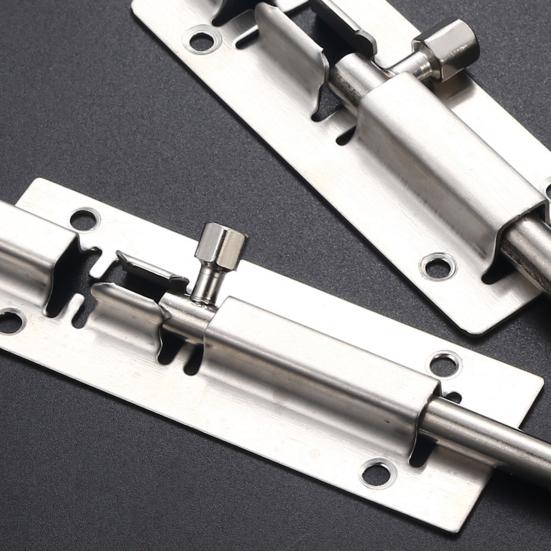 2 buc șuruburi ușă prindere confortabilă ușor de instalat pătrat antirugină din oțel inoxidabil ușă fereastră șurub blocare aprovizionare acasă