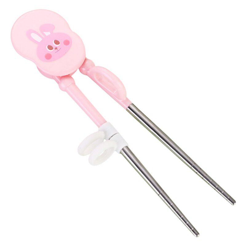 Kreslené plastové snadno použitelné tréninkové hůlky se silikonovým kroužkem pro batolata, děti, dospělé a začátečníky