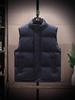 Men's Thickened Down Cotton Vest, Plus Size, Warm Gilet Jacket for Autumn/Winter 2025.