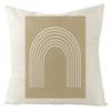 Nordic Abstract Linen Pillowcase Home Sofa Bedside Cushion Pillowcase 45x45cm Home Fashion Art Painting Printed Pillow Case
