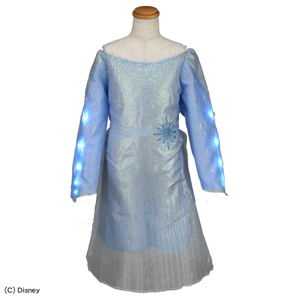 Offizieller Verkauf des eleganten Premium-Kleids „Die Eiskönigin 2“ von Disney. [Inlandsprodukt] Shining! 100~110 cm
