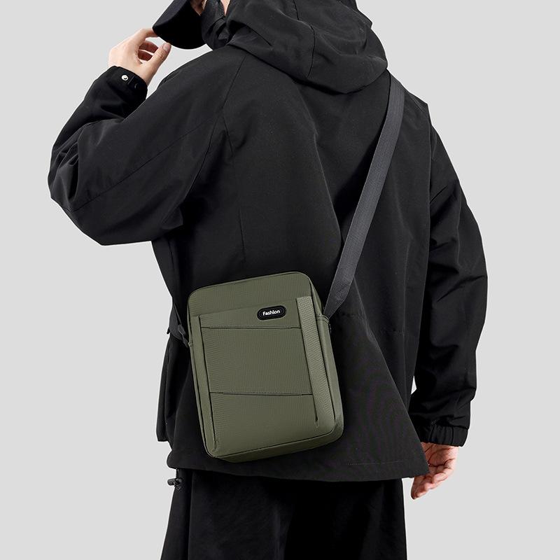 Men's Crossbody Bag Lightweight Nylon Shoulder Bag