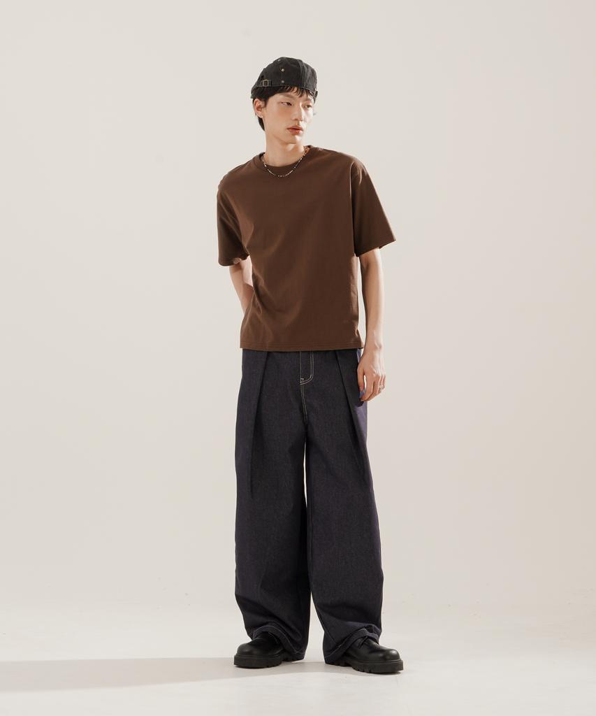 JEMUT Sleek Non-Fade Denim Pants Indigo Nslp2610