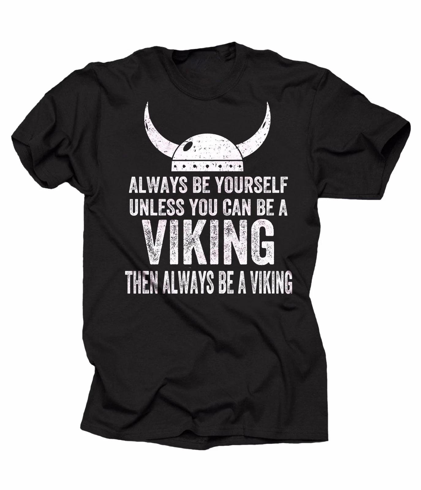 Viking T-T-shirt Viking Warrior T-T-shirts L