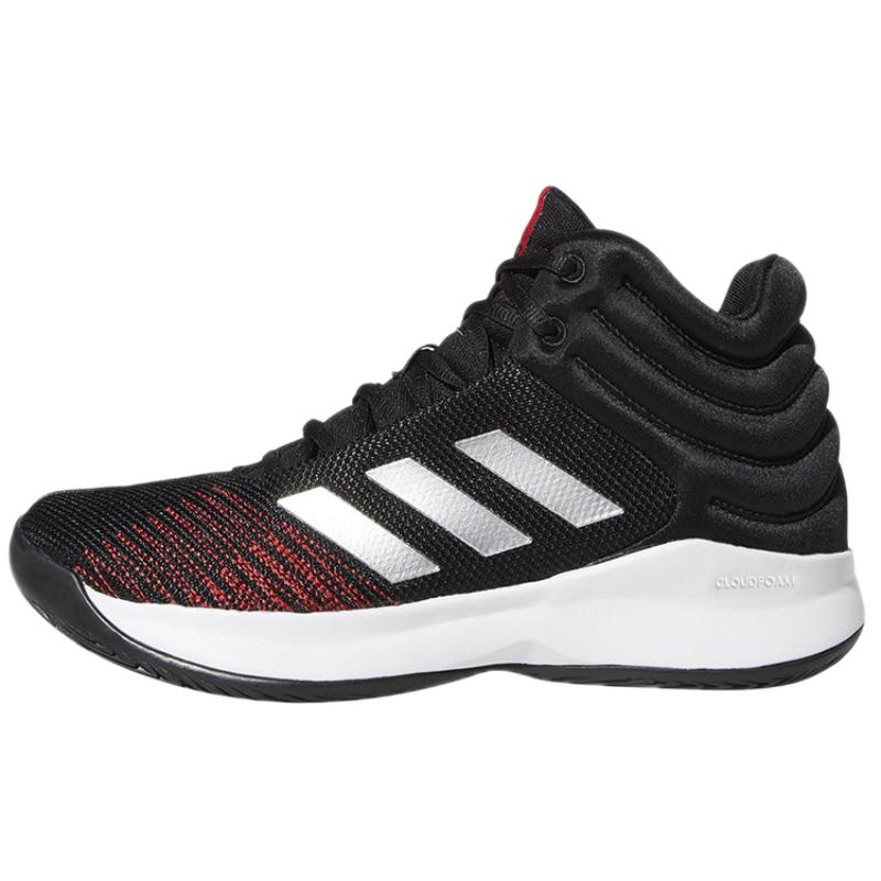 

Adidas Pro Spark 2018 Basketball Shoes Core Black / Silver / Scarlet Sneakers F99892 45⅓