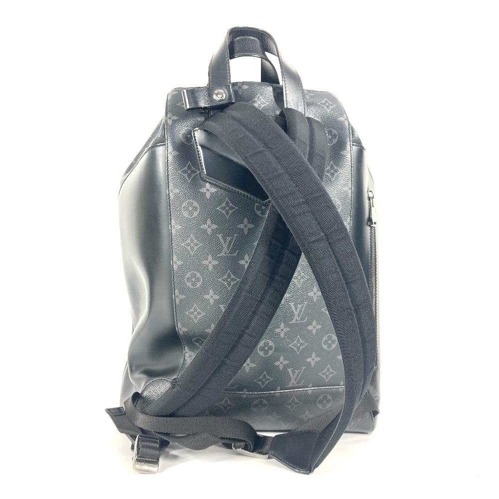 Louis Vuitton M40527 MonogramEclipse Backpack-Explorer Backpack Canvas Black
