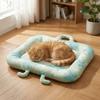 Cartoon Summer Dog Bed Nonslip Pet Cooling Nest Cute Ice Silk Cushion  Pet Sleeping