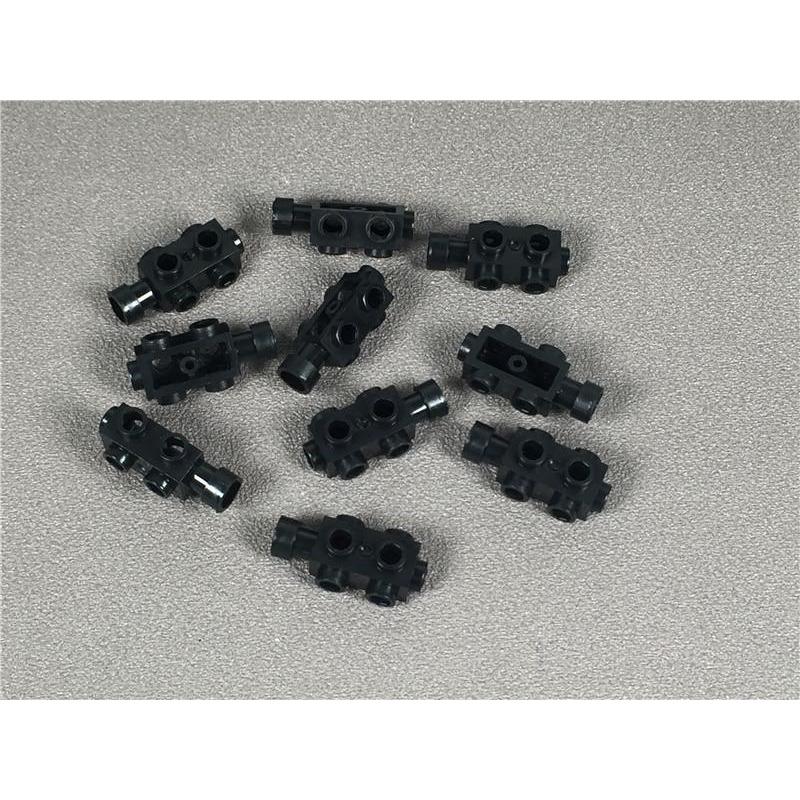 10pcs/lot MOC Bricks Modified 1 x 2 x 2/3 with Studs on Sides fit with 4595 Building Blocks Figure DIY Toys Dolls kids gifts