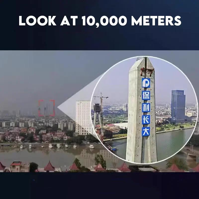 Portable High-definition Mini Monocular Telescope with Zoom for Outdoor Fishing Used for Hunting Camping and Mountaineering