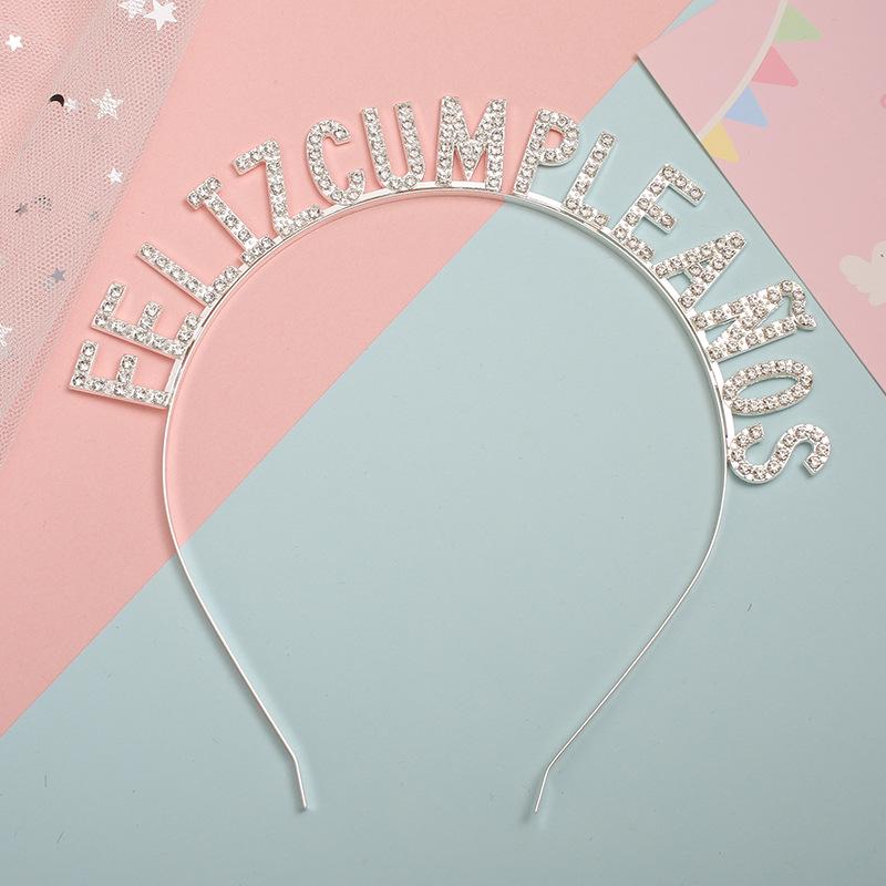 Colorful MERRY CHRISTMAS Letter Headband - Seven-Color Festive Hair Accessory