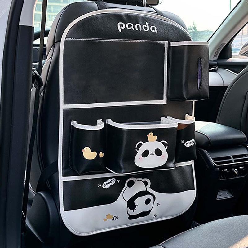 Panda Autositz-Organizer & Multifunktioneller Mülleimer