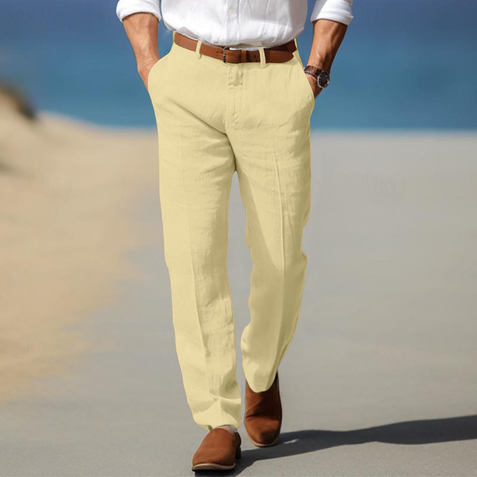 

Men s Overalls Drawstring Multi Pocket Casual Pants Hiking Pants Cotton Twill Pants M