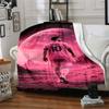 Messi's Legacy Soccer Blanket Comfortable Suitable for Office Bedding Bed for All Occasions Playful Design Suitable for Gifting Relatives and Friends