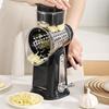 Manual Grater Multifunctional Vegetable Slicer Home Vegetables Choppers Kitchens Vegetable Cutters with Strong Suction Base