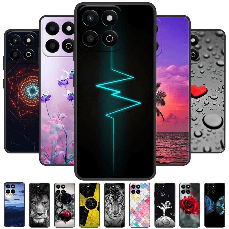 For Honor X7c 4G Case X 7c Geometric Design Soft Silicone TPU Phone Back Cover For Huawei Honor X7c Shockproof Bumper Phone Bags