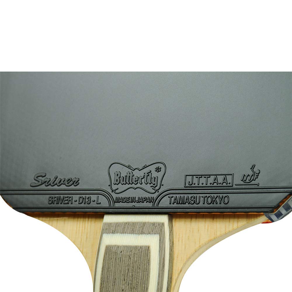 Stolní tenis Butterfly Soft Rubber Slaver 05050 Červená Silná