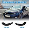 2Pcs Right+Left Car Front Bumper Bracket For Honda Civic 2006 2007 2008 2009 2010 2011 71198-SNA-A02 71193-SNA-A02