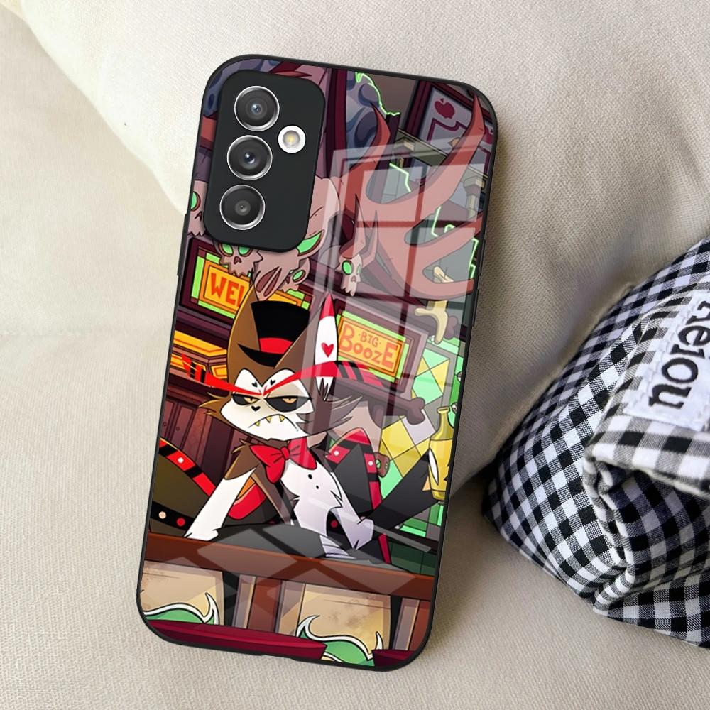 

HazbinS H-Hotels AlastorS Phone Case for Samsung S24 Ultra S23 S22 S20 Fe S21 Plus Galaxy A54 A34 A24 A53 M54 Note 20 Back Cover Samsung note20ultra