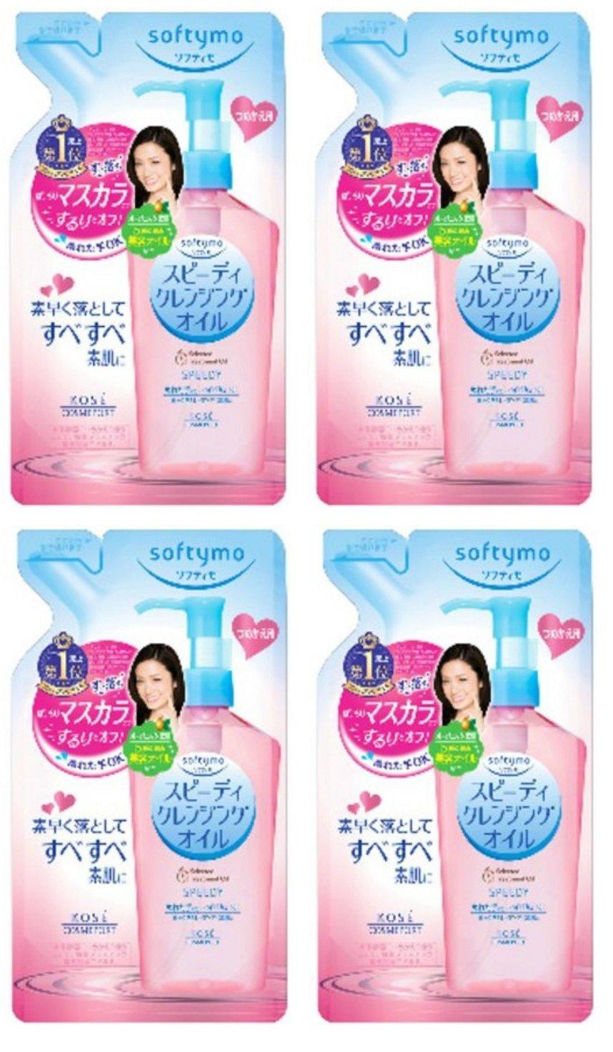 

Softymo Speedy Cleansing Oil Refill 200mL x 4 pieces [Bulk Purchase]