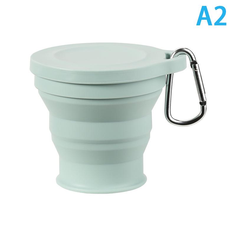 1pc Soft Silicone/Plastic Retractable Folding Water Cup Outdoor Activity Lightweight Drinking Cup Travel Telescopic Collapsible