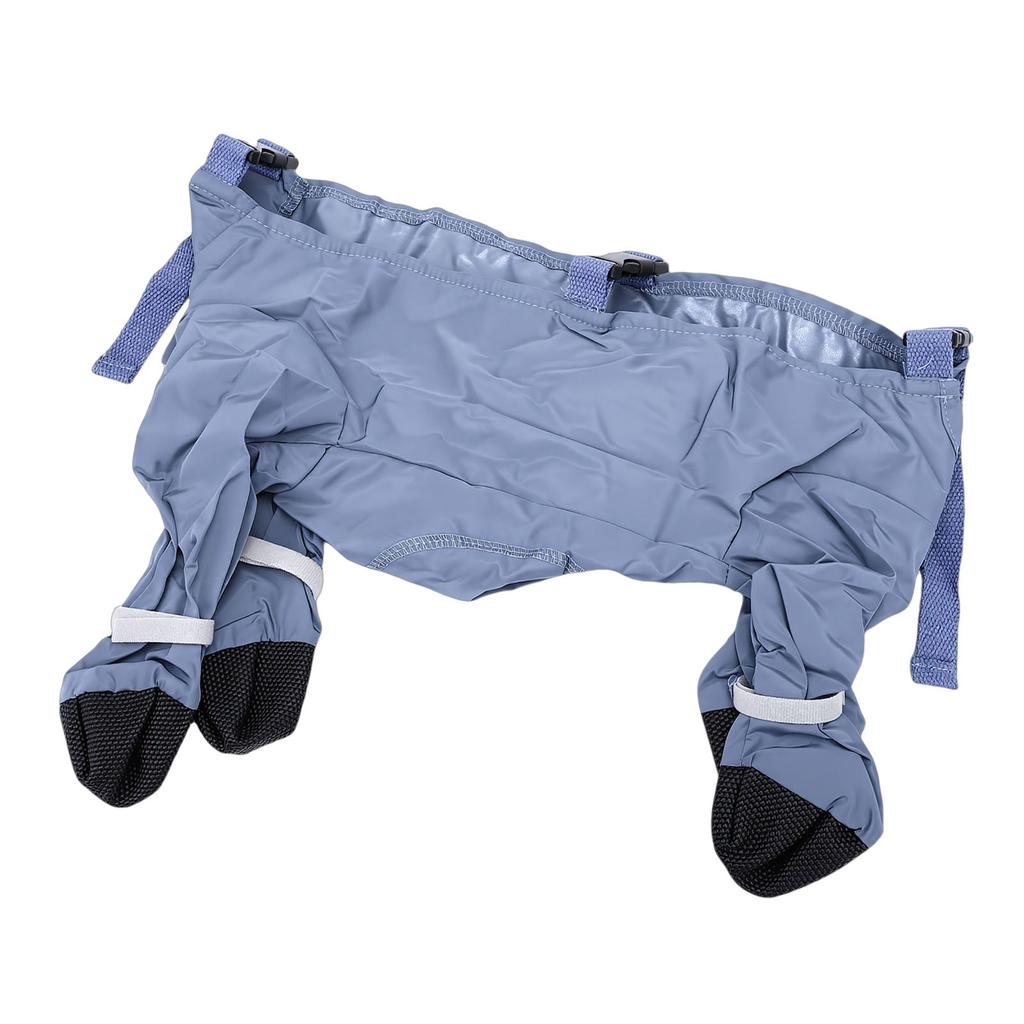 Dog Suspender Boots Breathable Waterproofing Adjustable Dog Paws Boots Leggings Belly Protector for Outdoor Walking