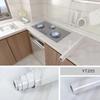 40cm Marble Self-adhesive Wallpaper Bathroom Kitchen Cabinet Countertop Contact Paper PVC Waterproof Wall Stickers