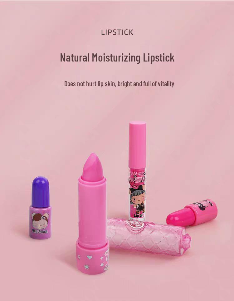 Cross-border Children's Washable Makeup Set - Colorful Cosmetics Toy for Girls' Stage Performance