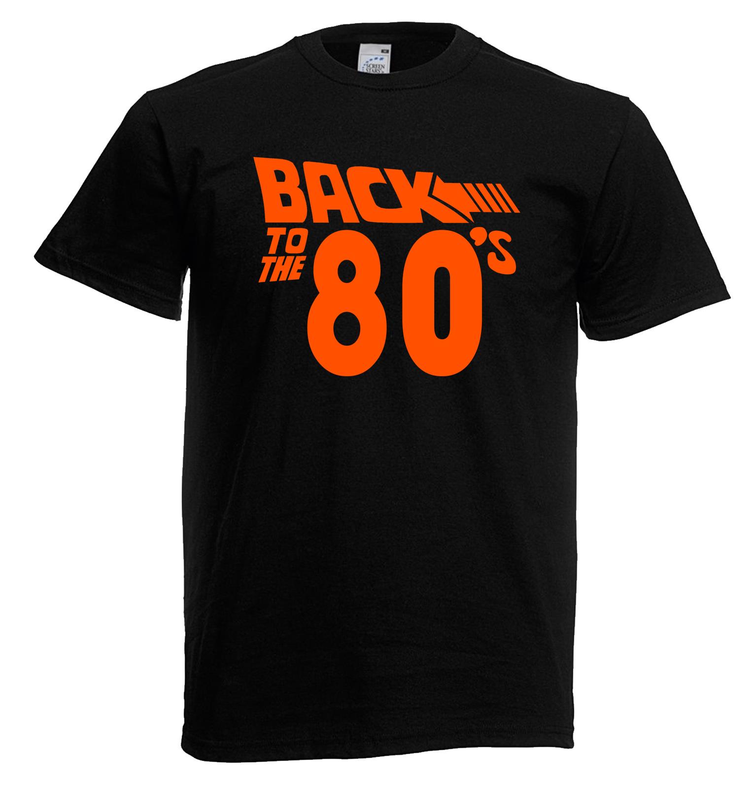 Adults Back To The 1980s Festival Pop Culture Musical Unisex Black TShirt 2XL