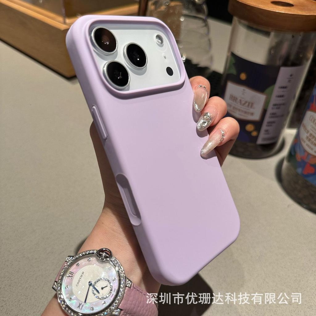 Applicable iPhone11promax Solid-state Silicone Magnetic Mobile Phone Case Solid Color Skin-friendly Feel Apple 11 Protective Case