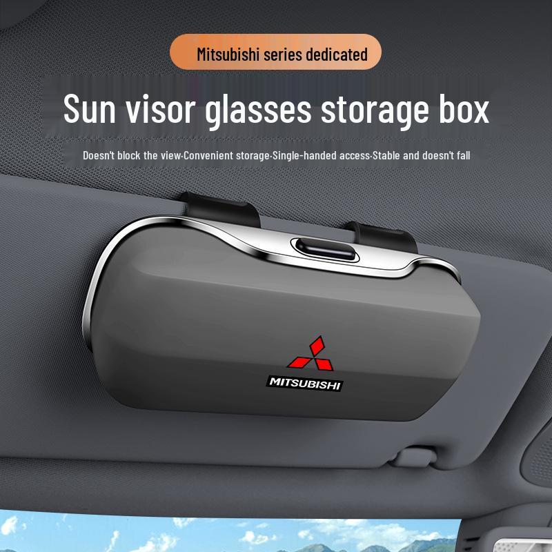 Mitsubishi Car Glasses Holder for Pajero, Outlander, Sun Visor Clip