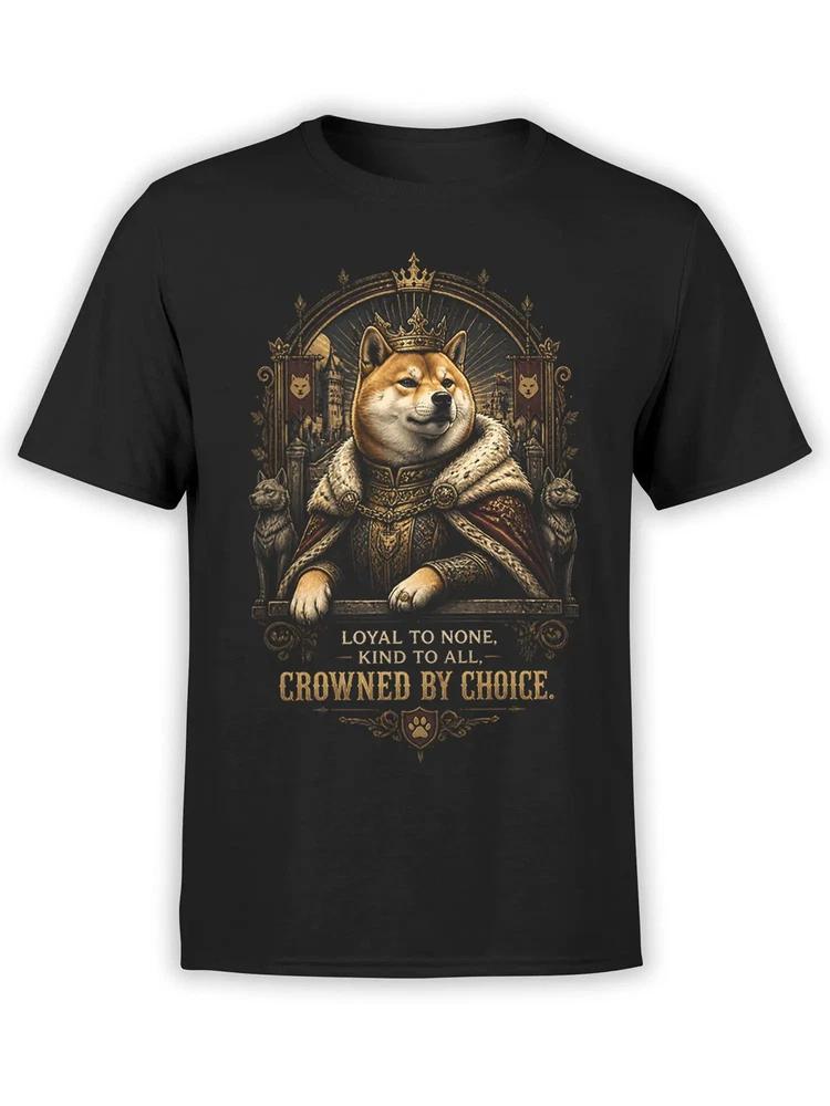Royal Rebel Shiba Inu Tshirt Unisex S
