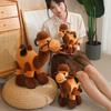 23/30/40/50cm Cute Simulation Camel Plush Doll with Saddle Brown and White Camel Plush Toy Home Decoration Gift for Boys and Girls