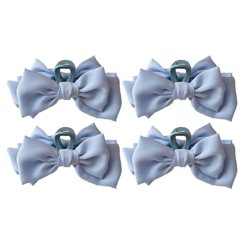 Large Bow Hair Clip Women Sweet Luxurious Shark Clip Cute Versatile Hair Accessories