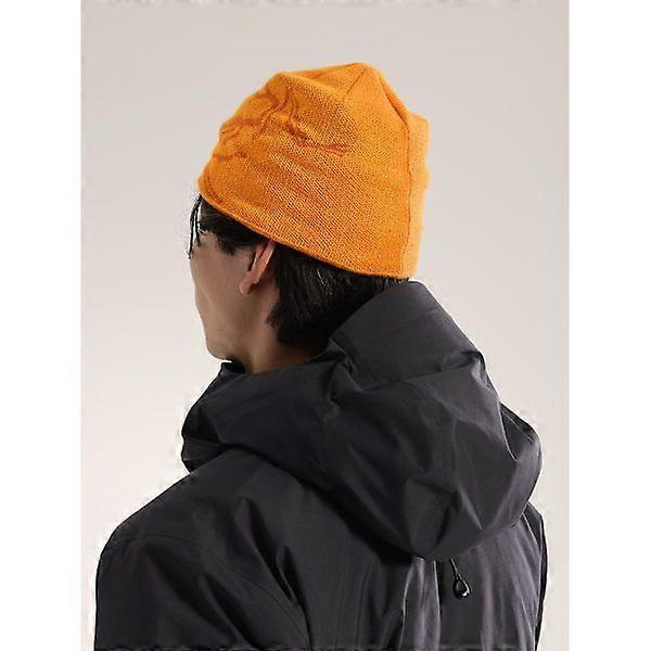Arc'teryx Czapka zimowa z motywem głowy ptaka Niebieska z dzianiny z wełny merynosów Unisex Niebieska