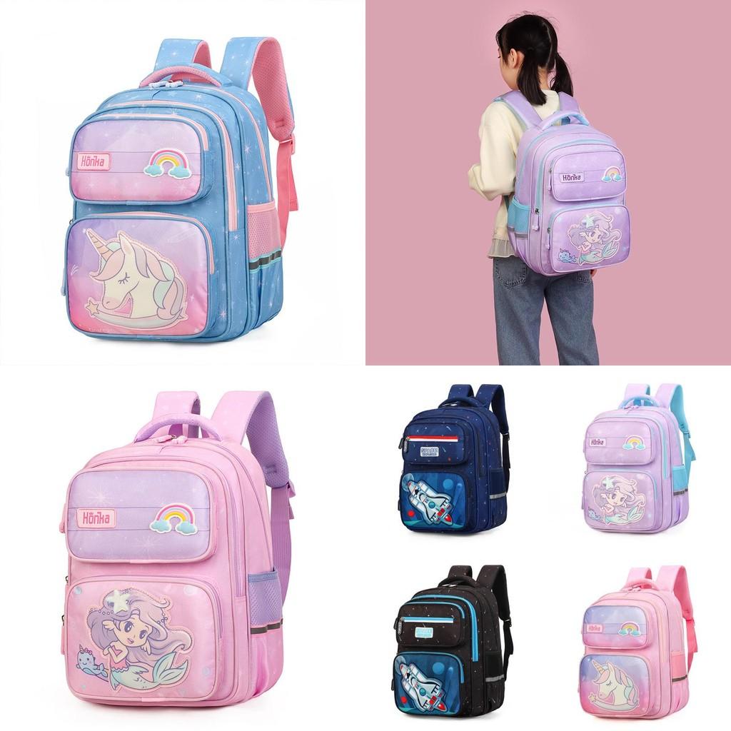 Lightweight Stylish Kids Backpack For Grades 1 To 6 With Ergonomic Support And Ample Capacity