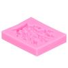 Forma silikonowa w kształcie koralowca Forma do dekoracji ciasta z fondantem i czekoladą Forma do pieczenia DIYRóżowa