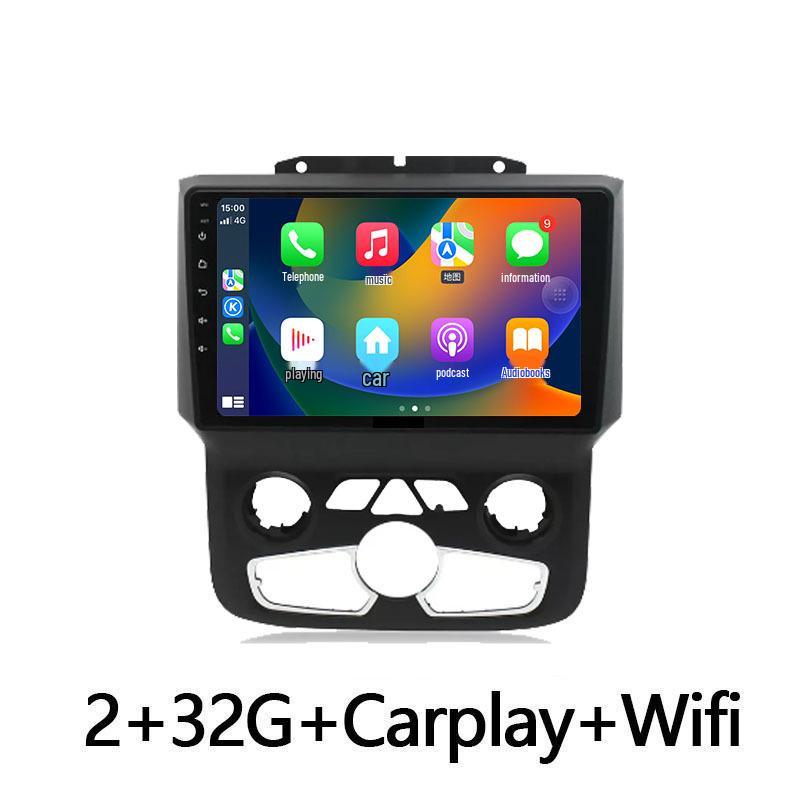 12-17 Dodge Ram Export Android Large Screen GPS Navigation System with Bluetooth, Reverse Camera, and CarPlay.