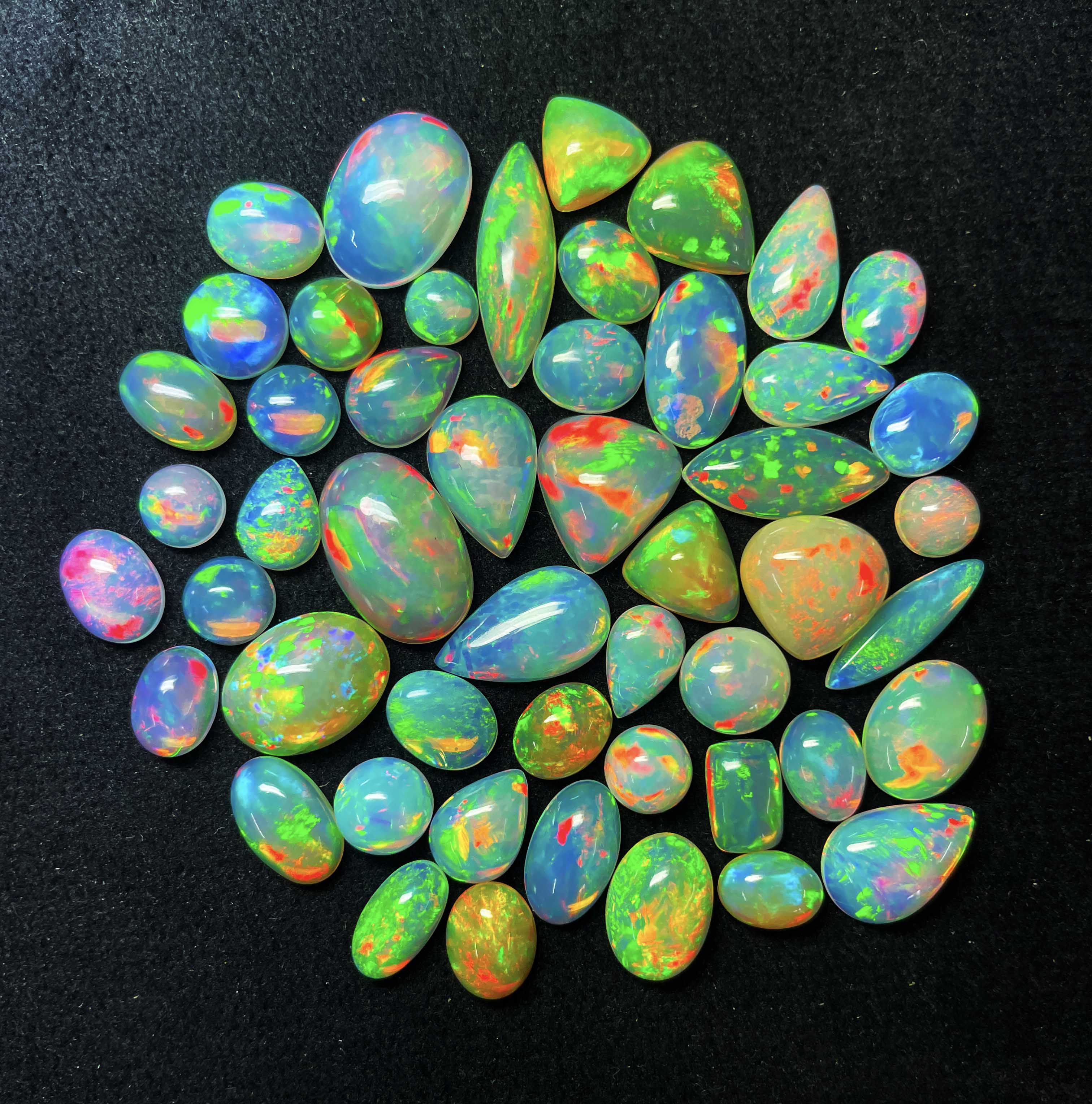 Natural AAA Quality Ehtiopian Opal Mix