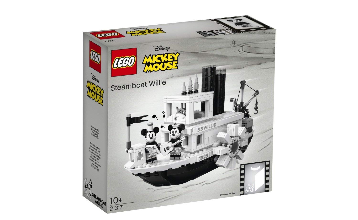 Конструктор LEGO Ideas Пароход Вилли Дисней 21317
