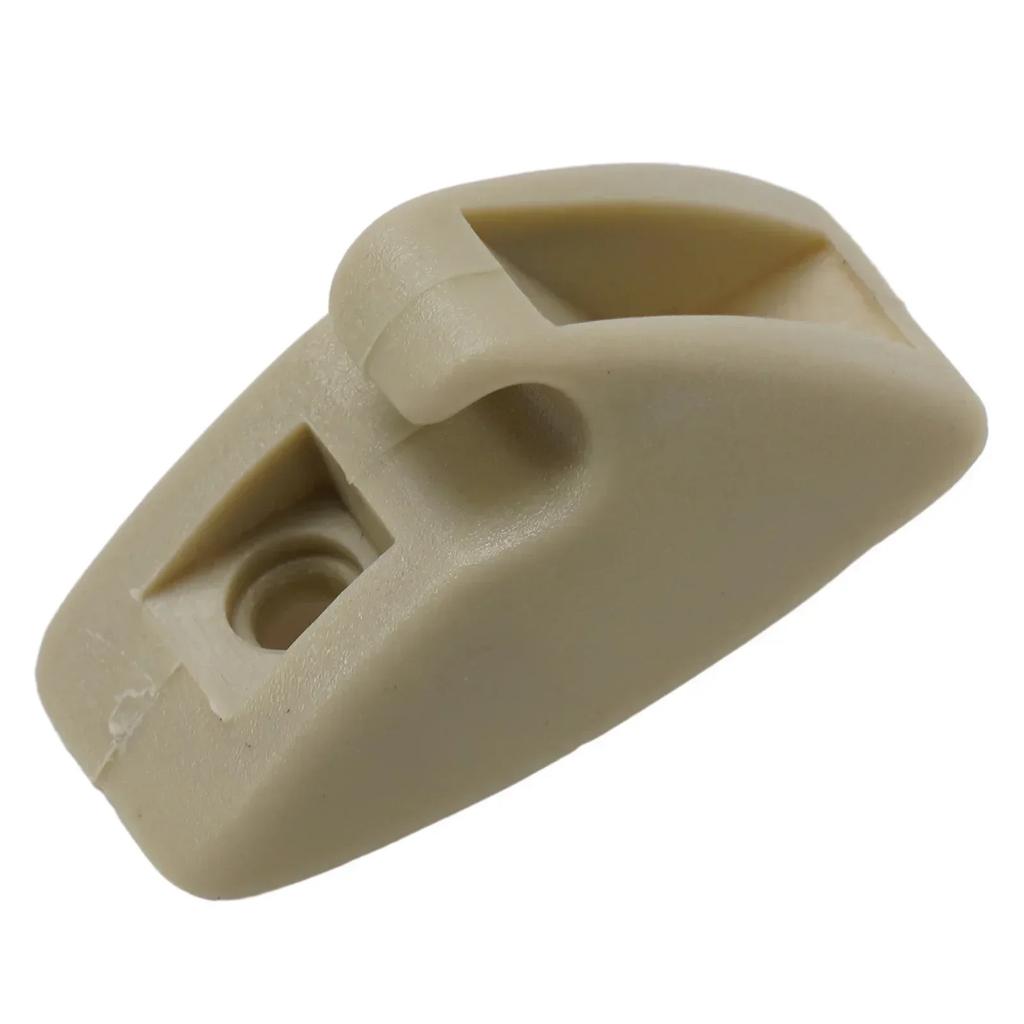 2 Pcs Car Sun Visor Support Clips Retainer Hanger Beige Holder Hooks Bracket OE 191857559 For Rabbit 1979-1984 MK1 1979-1984
