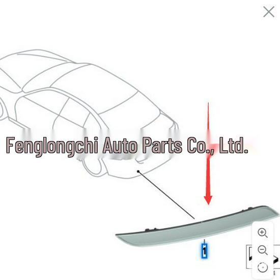 BMW F34 GT Rear Bumper Reflector Trim 63147848120/63147848121