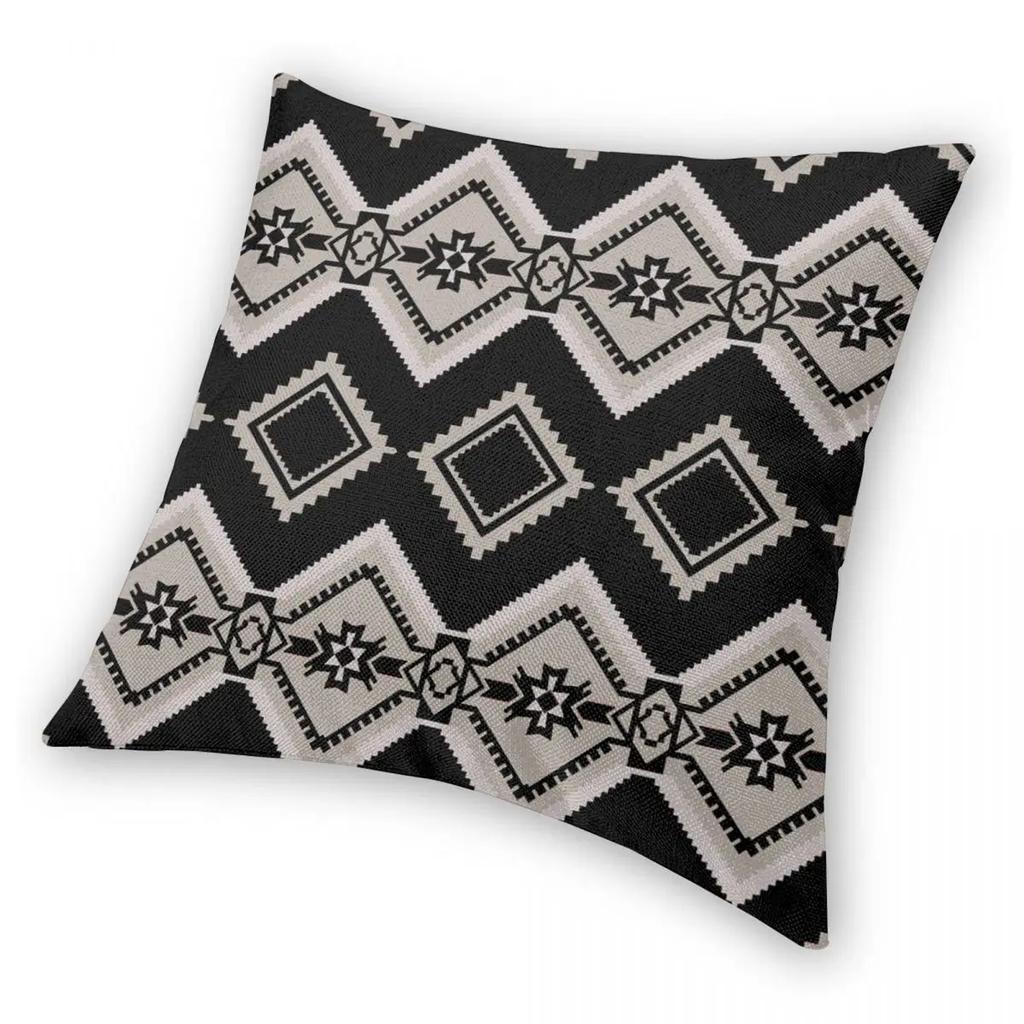 Shein Tribal Ornament Ethnic Oriental Rug Pillowcase Soft Fabric Cushion Cover Gift Throw Pillow Case Cover Home