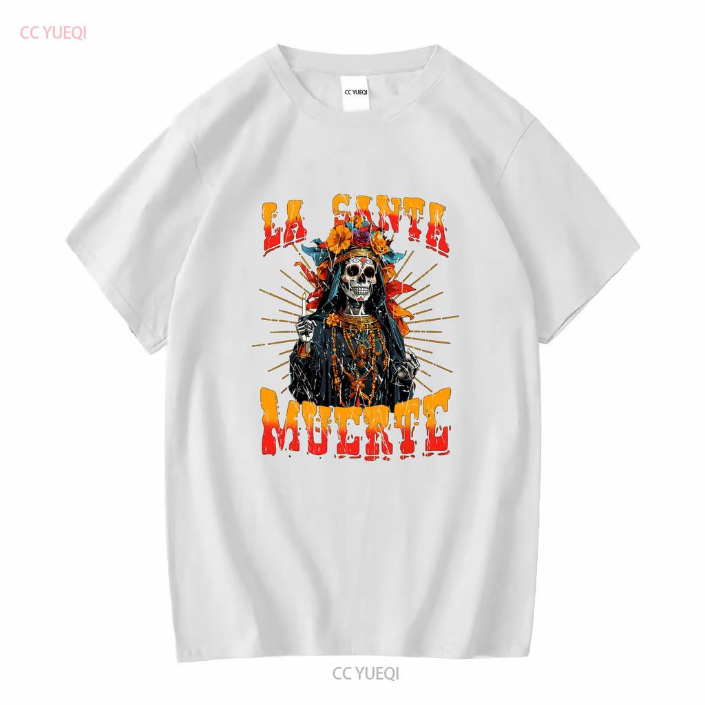 NEW LIMITED La Santa Muerte Sugar Skull Catrina Cinco De Mayo T Shirt S 5XL vintage Washed Comfortable Stylish streetwear Soft